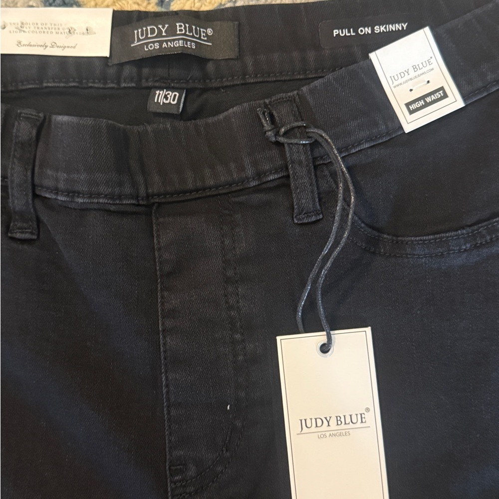 Judy Blue Men's Dark Gray Skinny Jeans